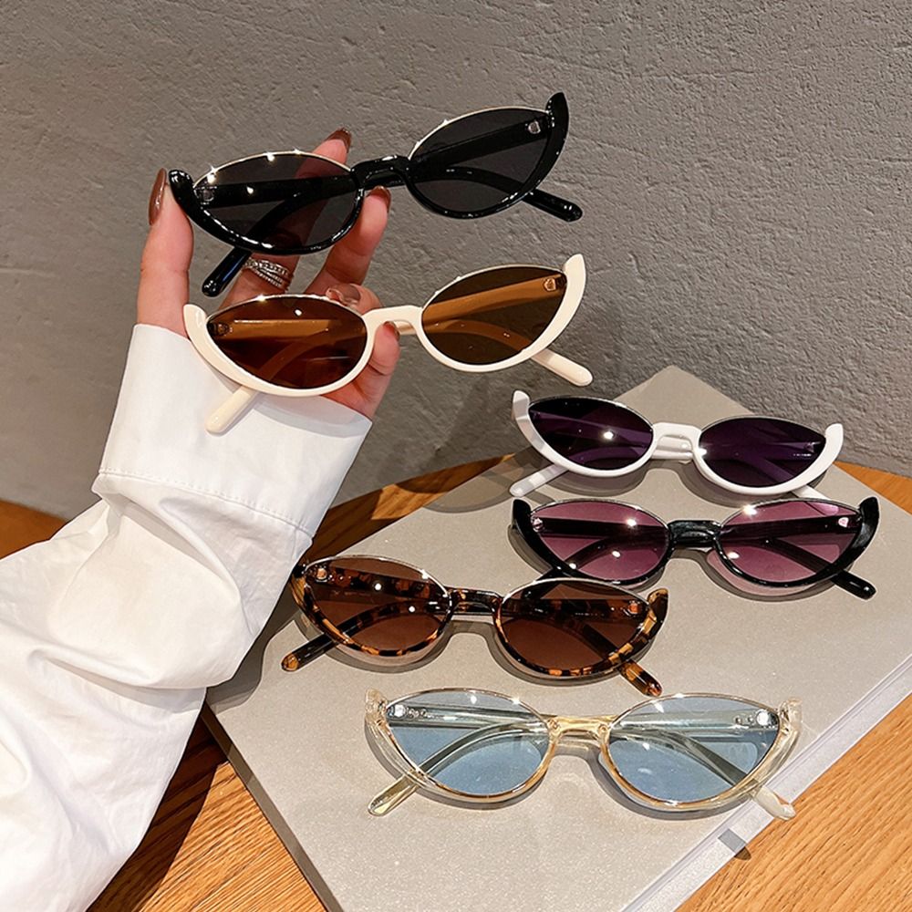 Sunglasses Cat Eye - Gafas de Sol Vintage Pequeñas de