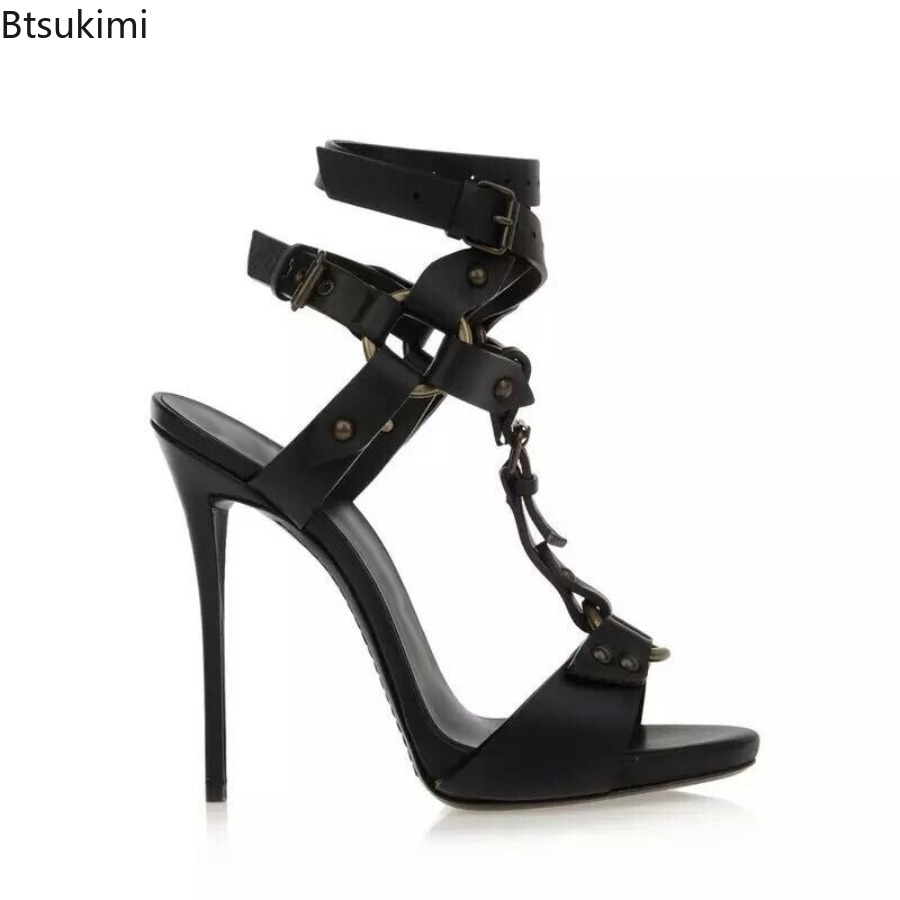 Sandalias Gladiador con Tiras  - Sandal Strappy Heeled reseña y precio