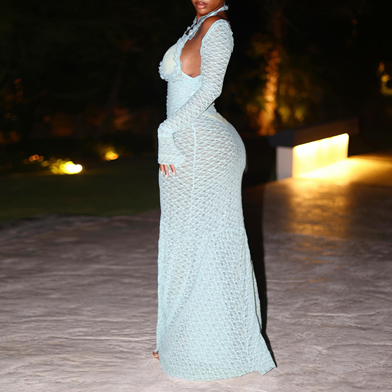 Conjunto de 2 piezas de vestid - Maxi Dress Halter reseña y precio